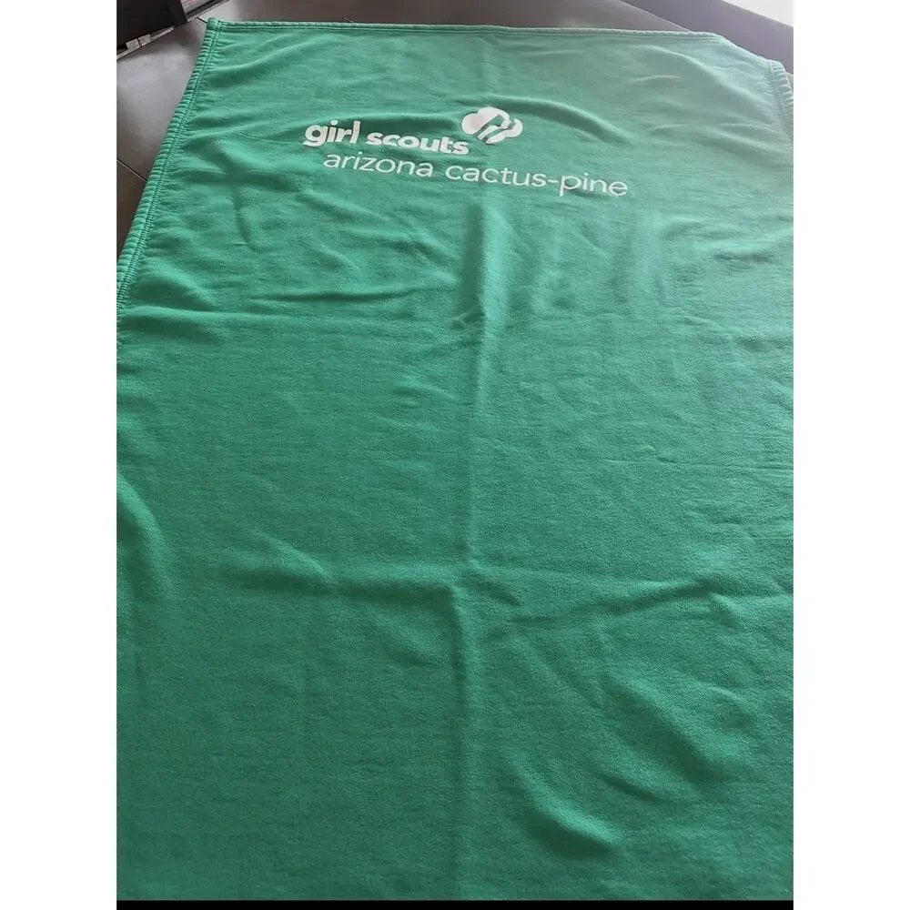 Girl Scout Blanket Blanket 50x40” Girl Scouts Of America‎ Arizona Cactus-Pine